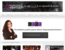 Tablet Screenshot of organizareventos.net